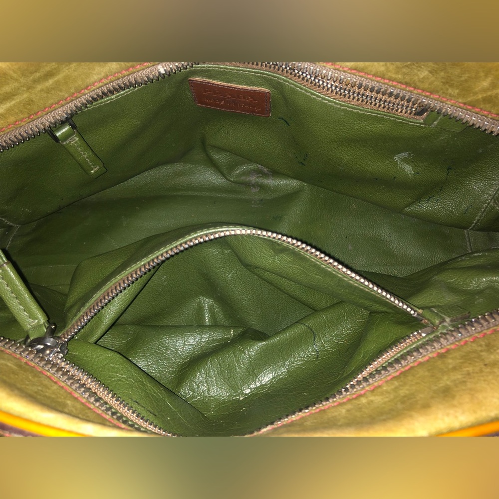 Prada Green Leather Handbag - Picture 4 of 6